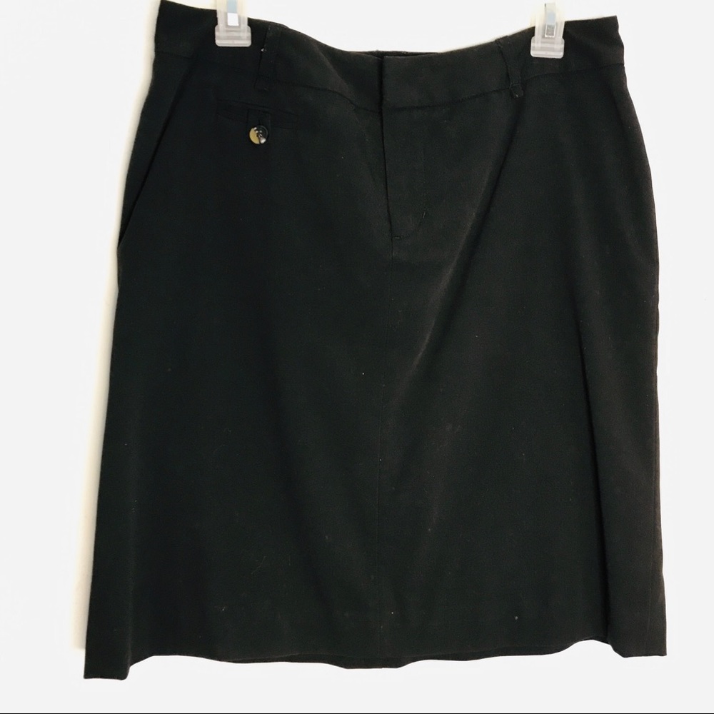 Mossimo Short Mini Black Skirt Lined Size 8
